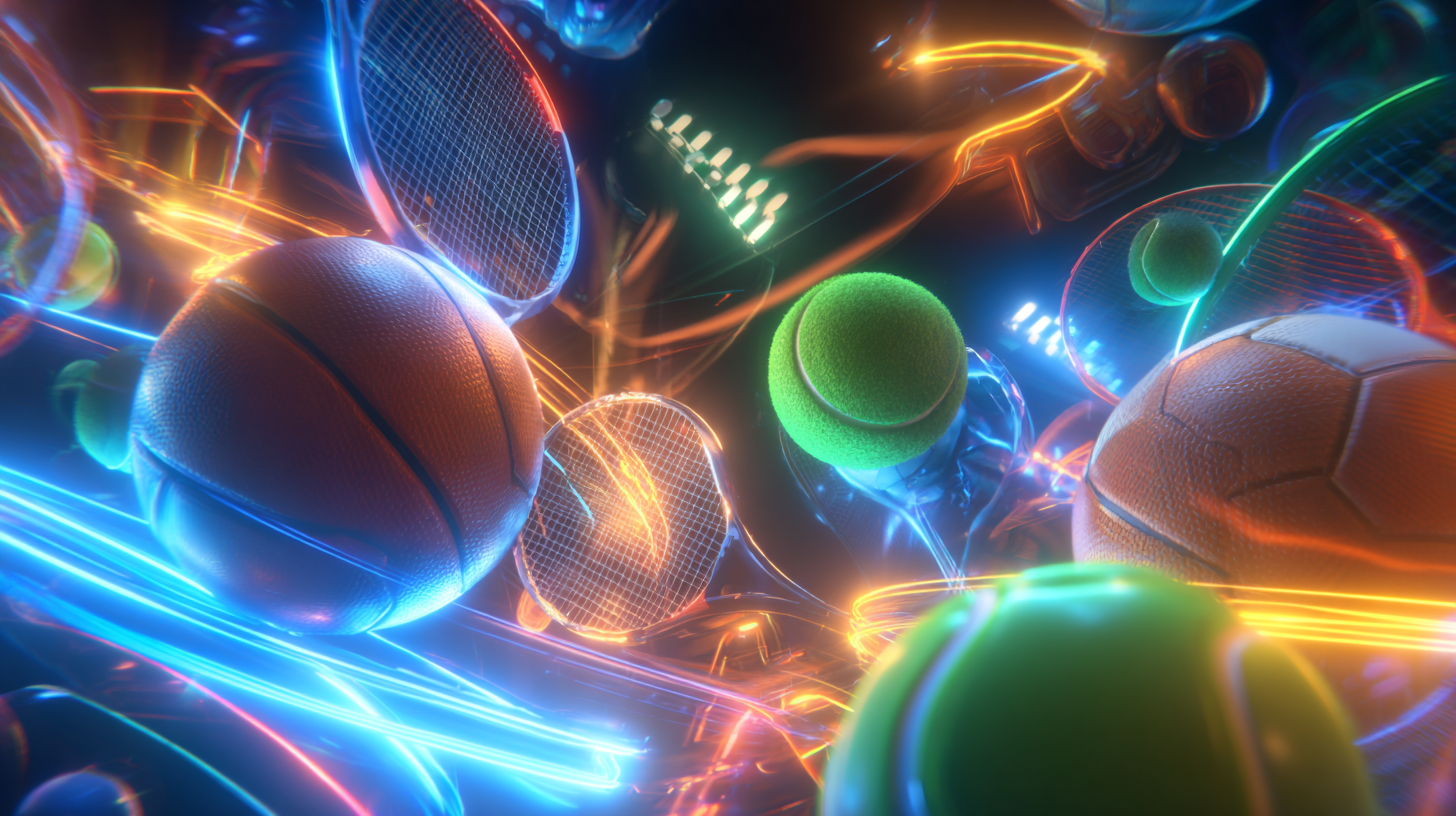 Wnętrze nowoczesnego baru sportowego tętniące życiem